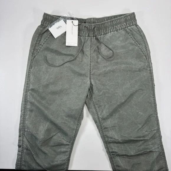 NWT JOHN ELLIOTT Nicasio Himalayan Pant Mens 3/Large Green Drawstring Cuff $378